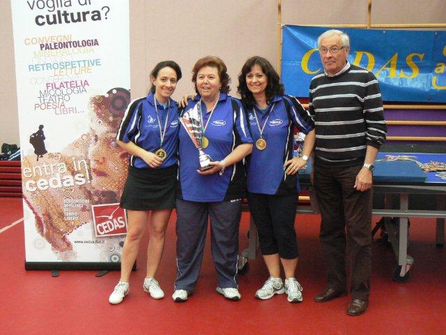 Squadre femm - Aquile A - 1^posto
